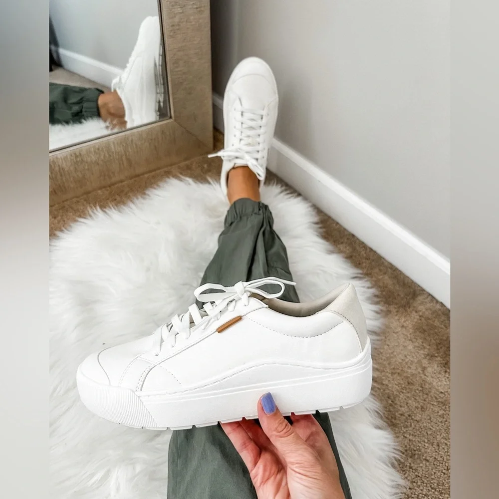 Dr Scholls Time Off Sneaker white 7.5 - Picture 1 of 10